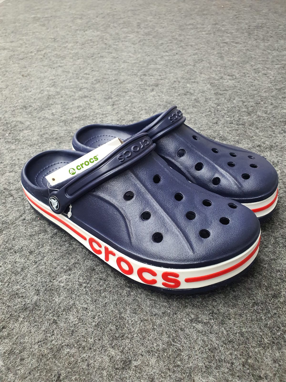 Blue | Red Bayband Clogs