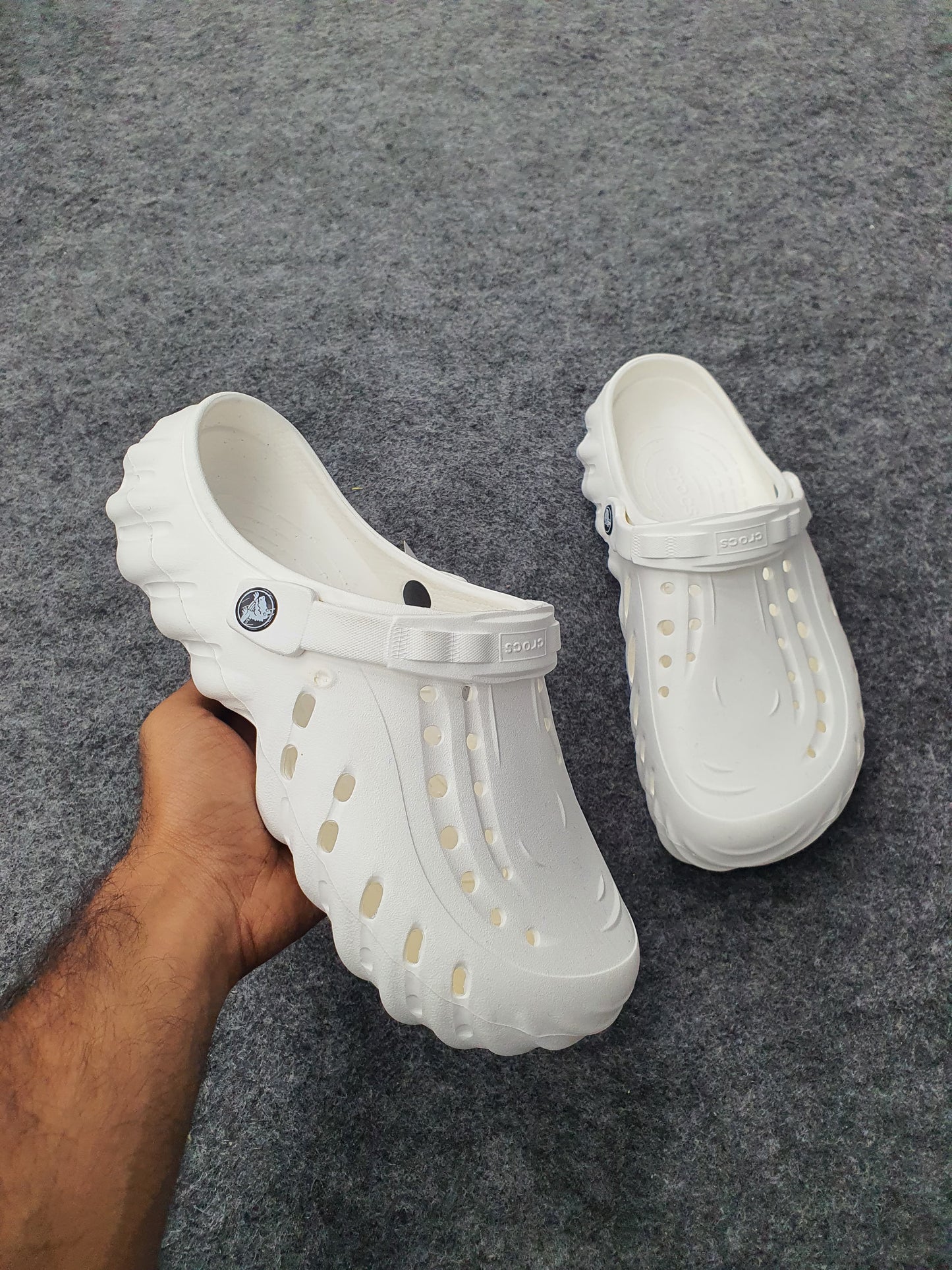 White | Crocs