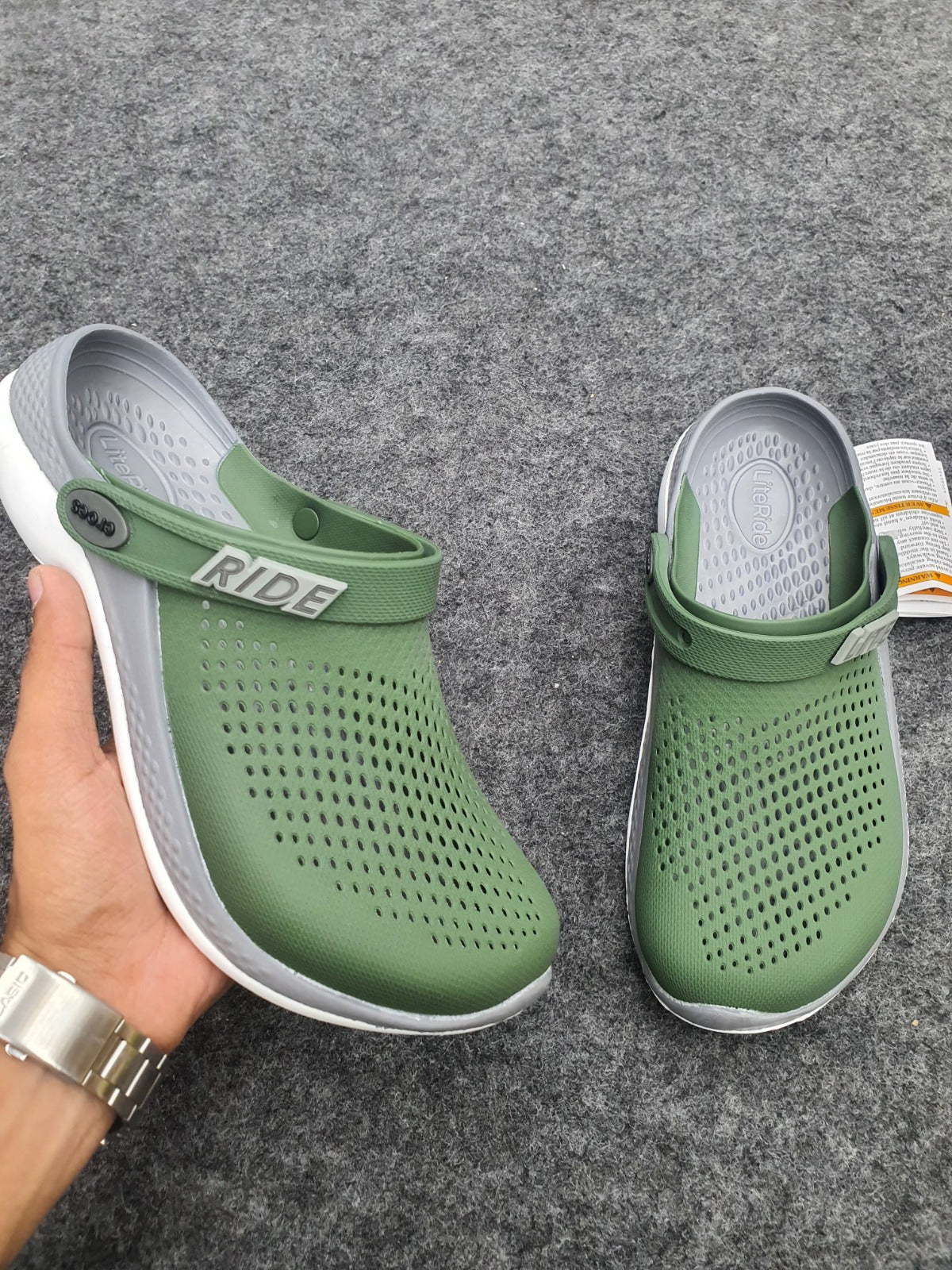 Lite ride clogs