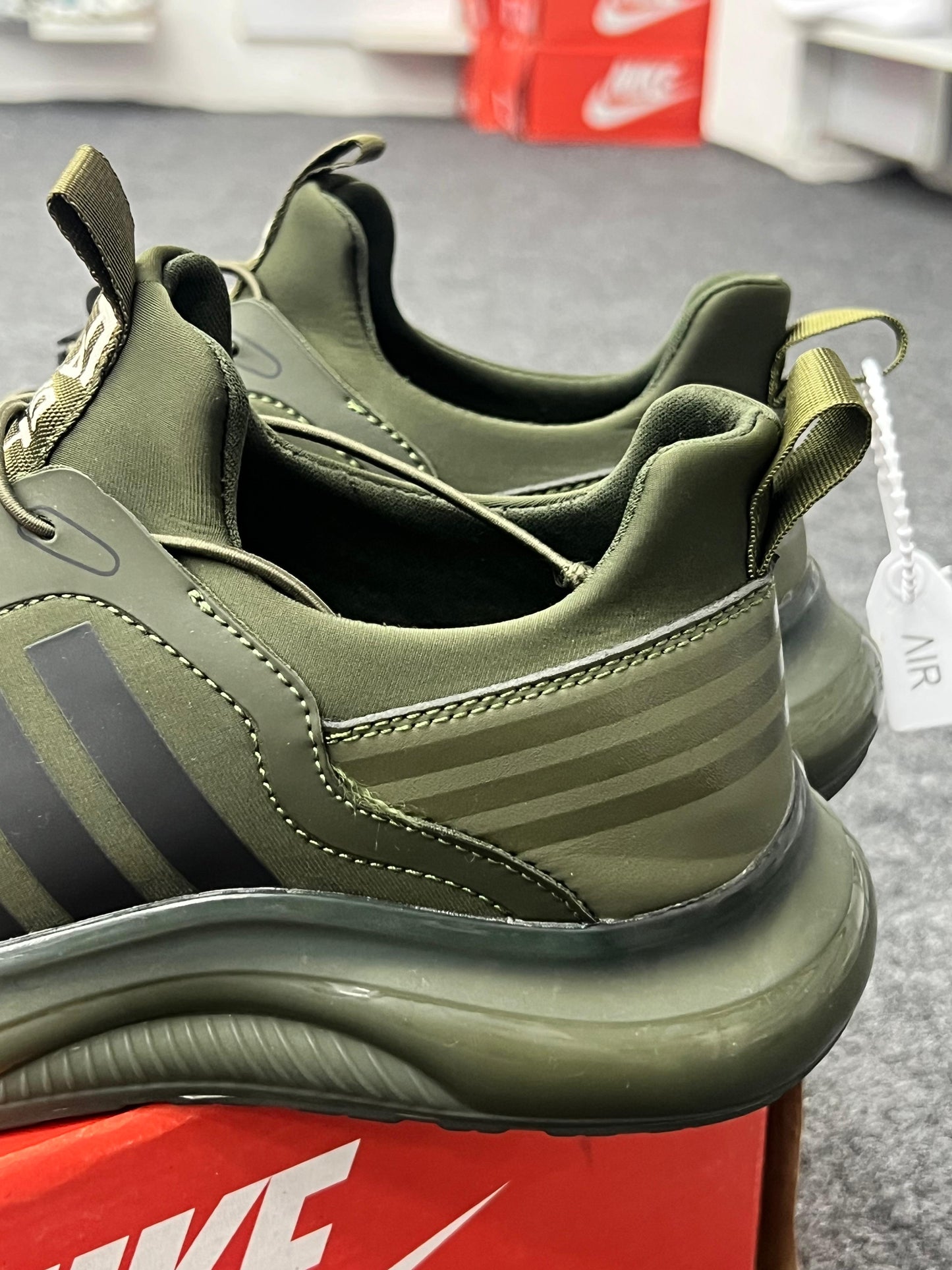 Urban Combat Sneakers – Olive Green