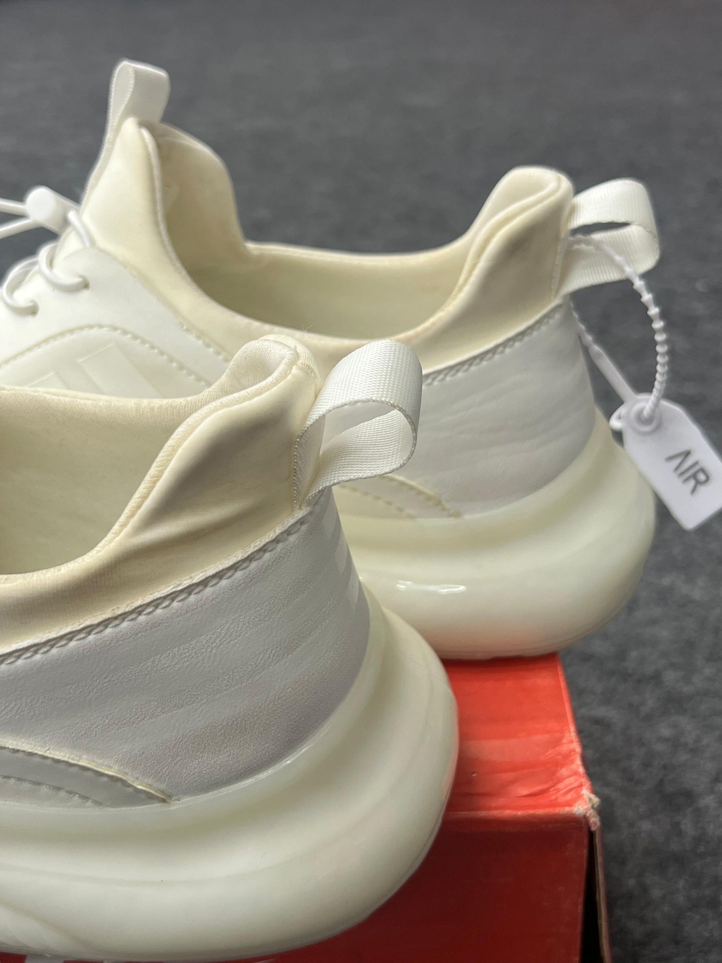 Sleek Wave All-White Sneakers