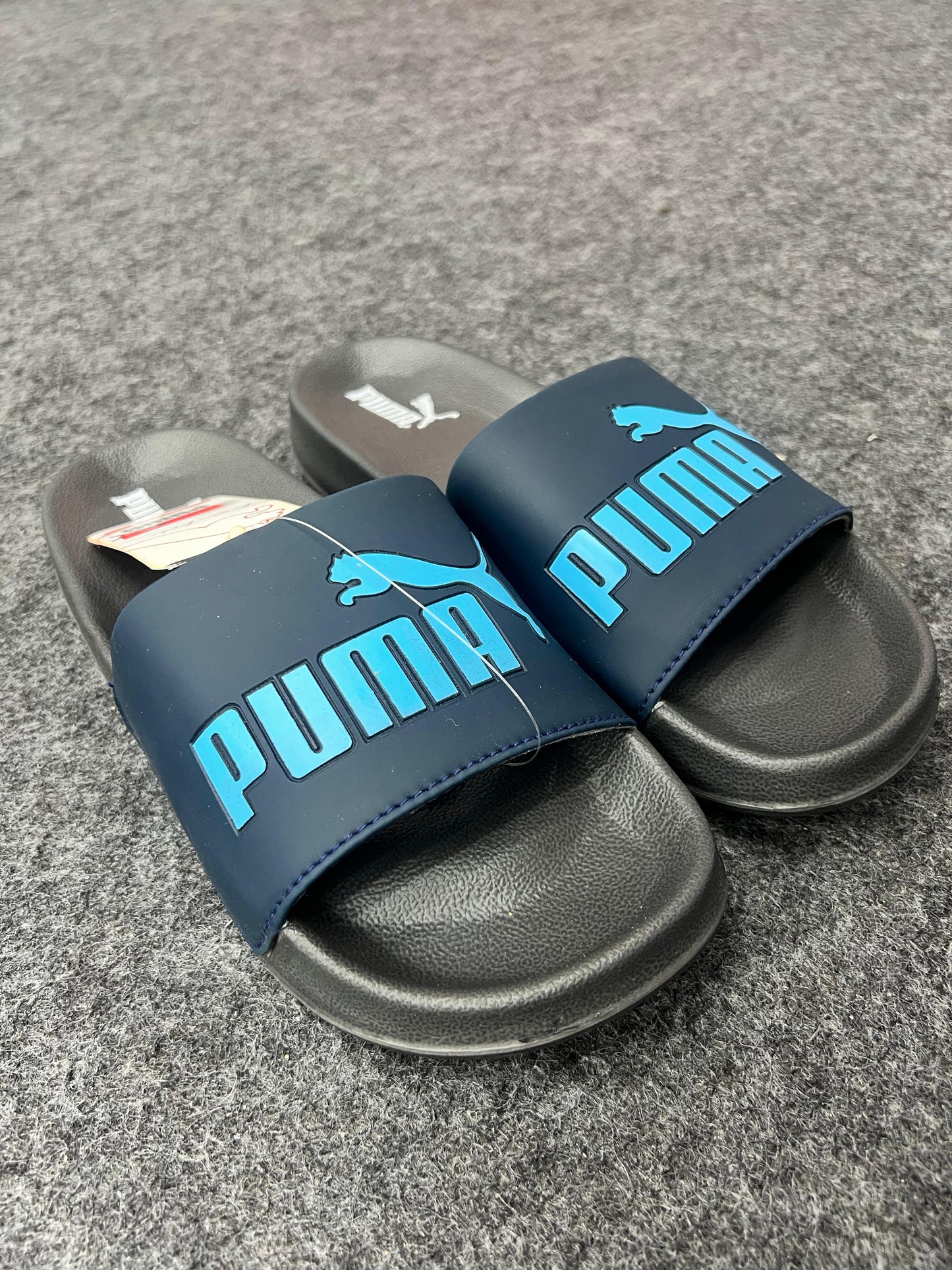 Puma Navy Blue Slides
