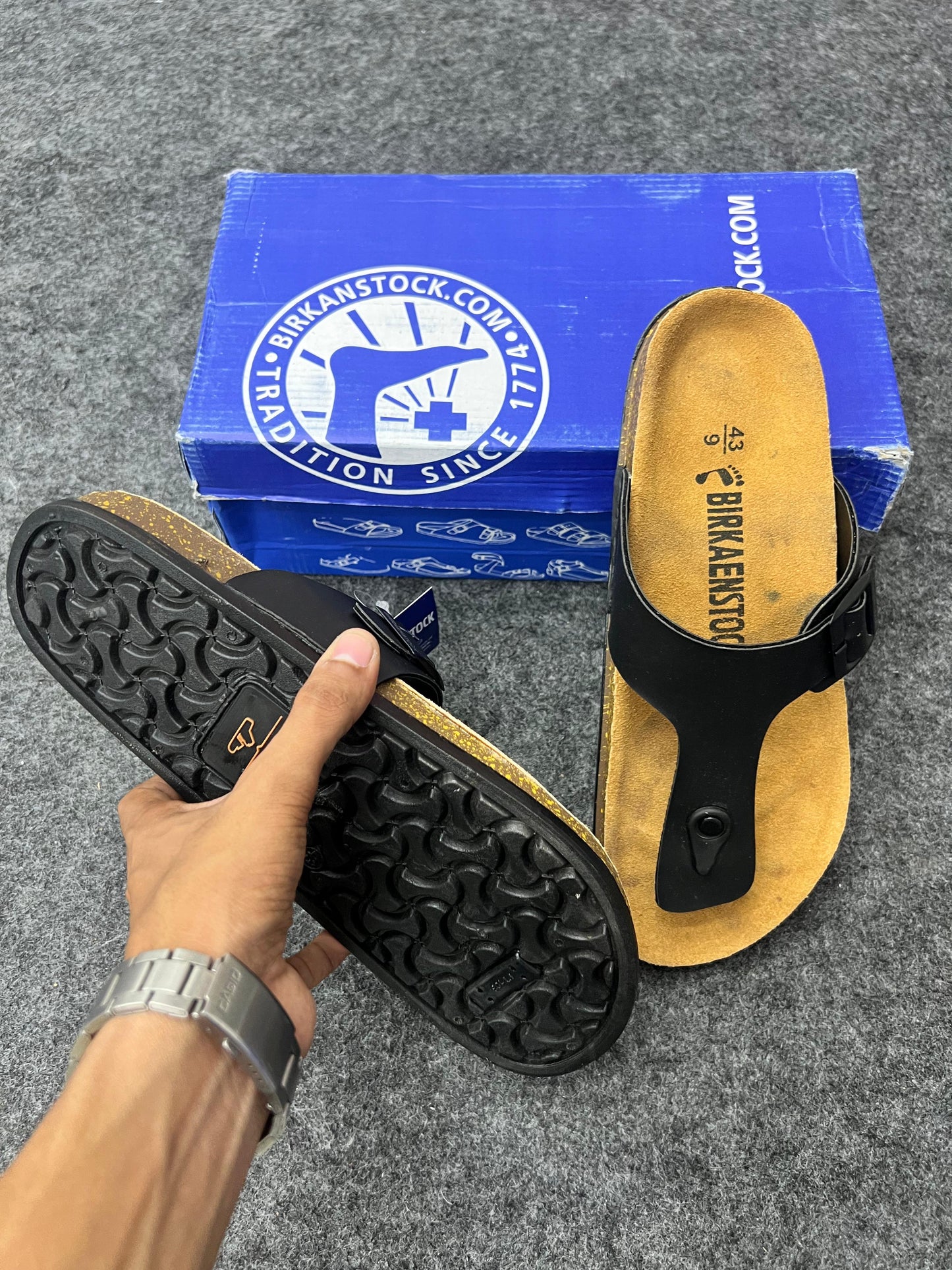 Birkenstock Comfort Sandals – Black