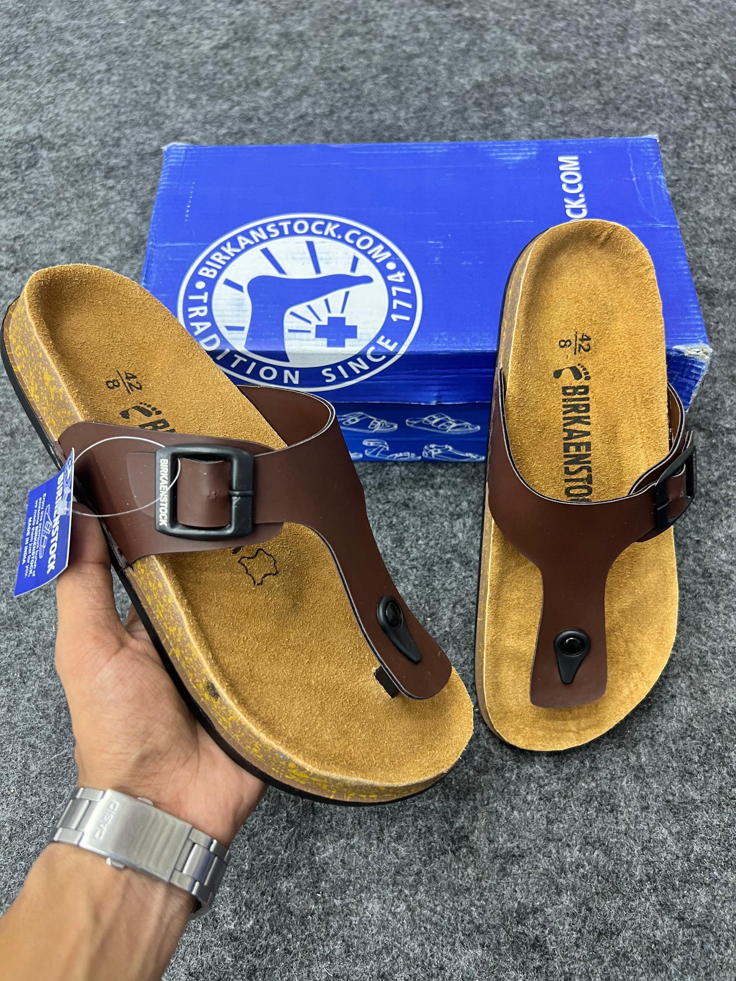 Birkenstock Comfort Sandals – Brown