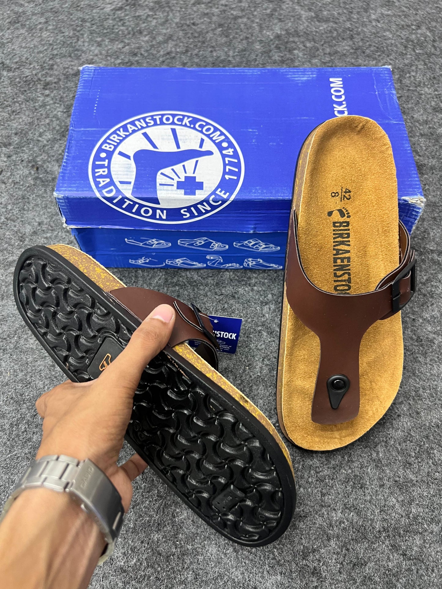 Birkenstock Comfort Sandals – Brown