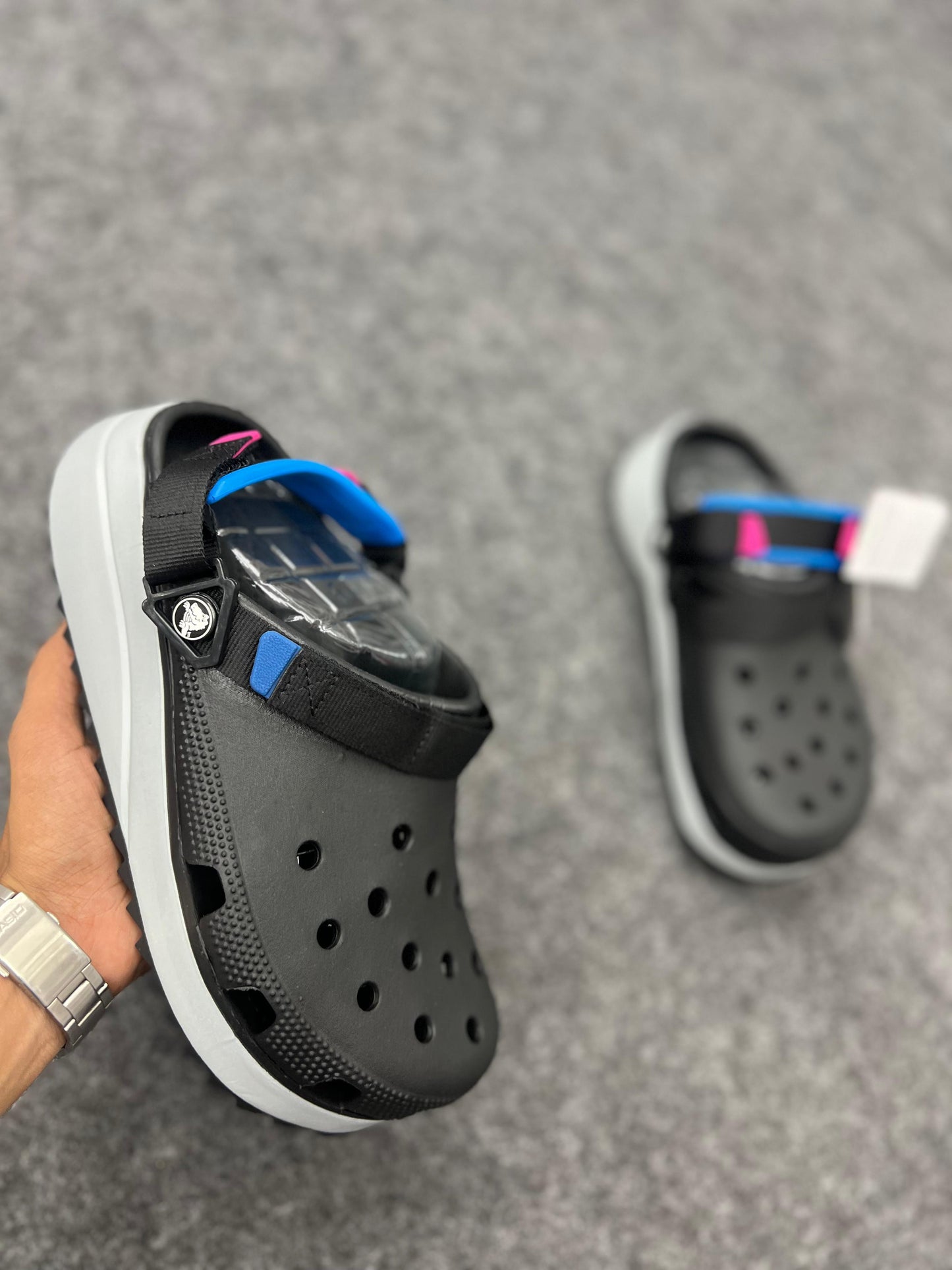 Bold & Comfy Utility Crocs