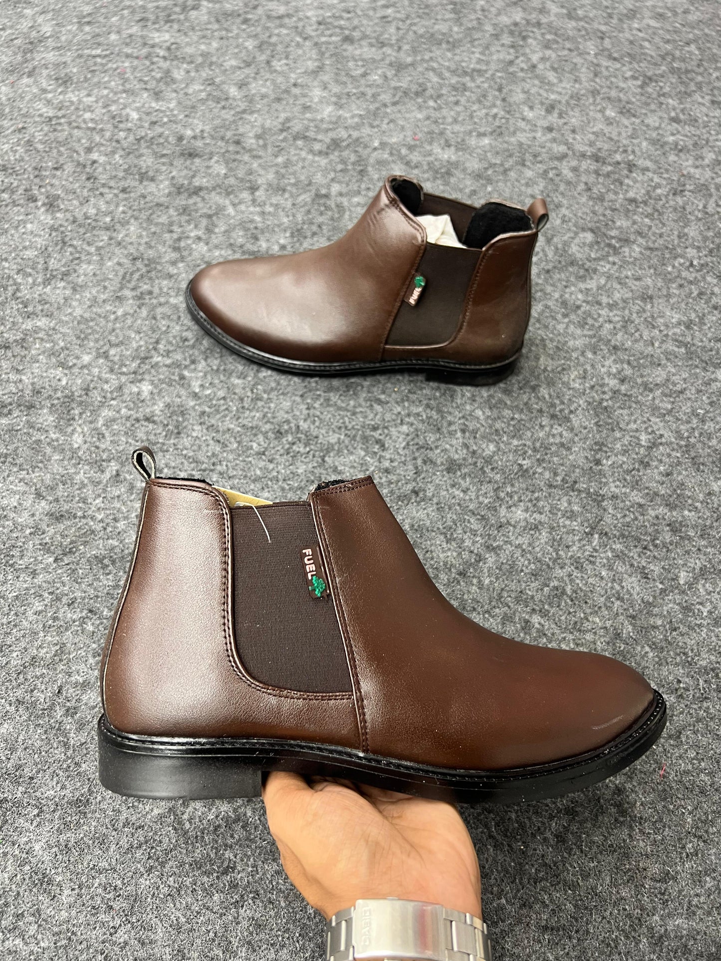 FUEL Brown Chelsea Boots