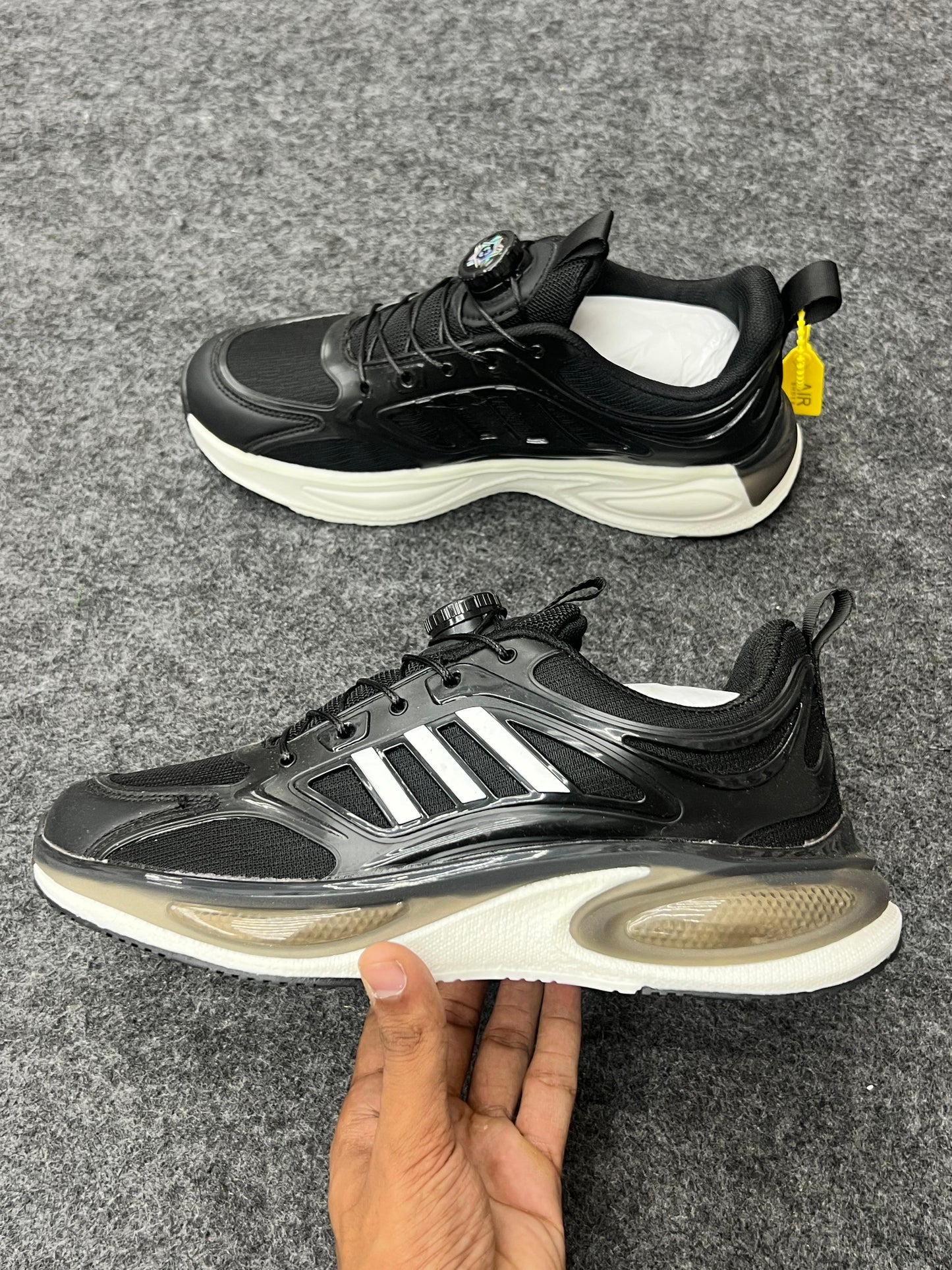Black Boost Power Runners