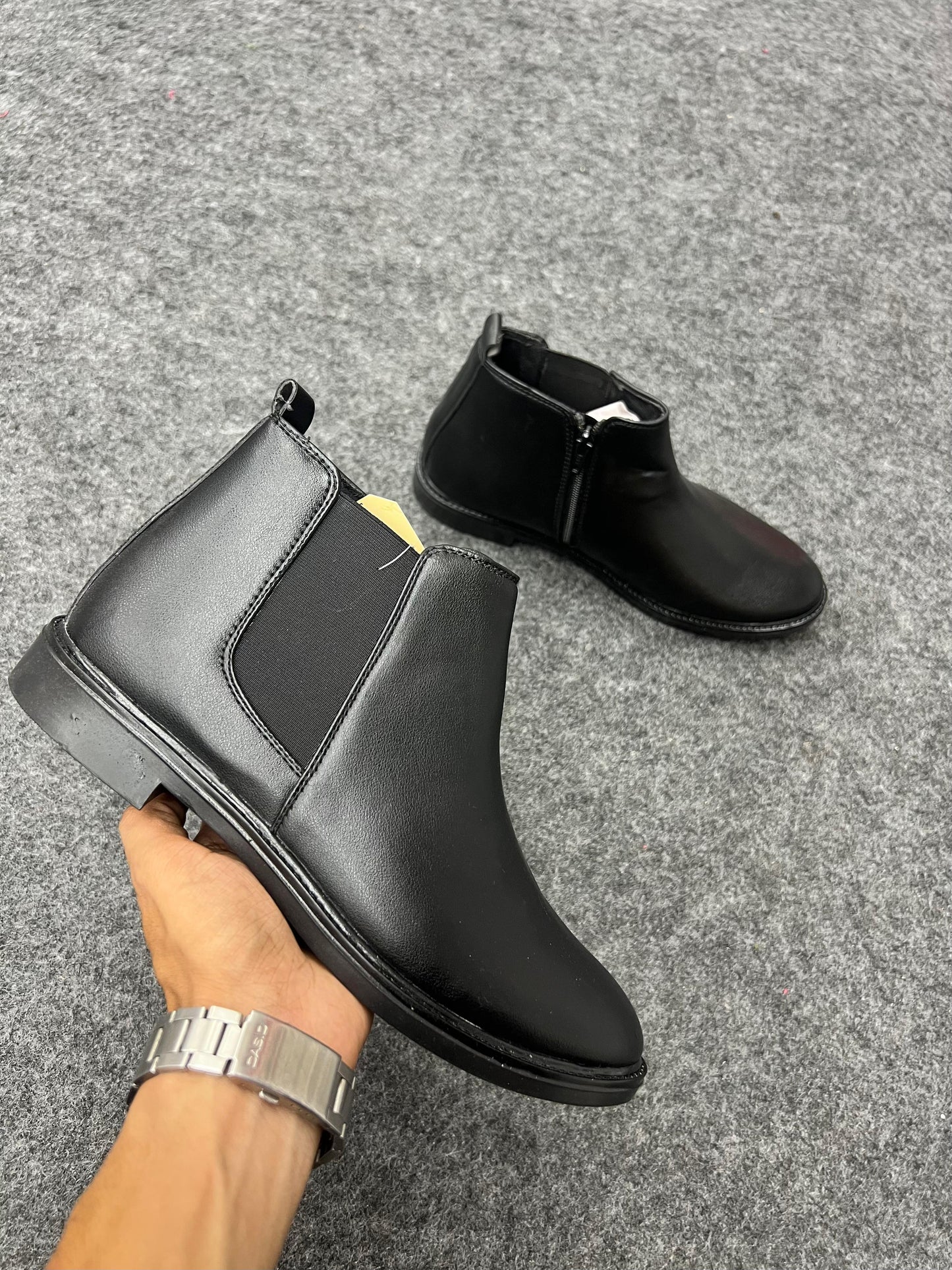 FUEL Black Chelsea Boots
