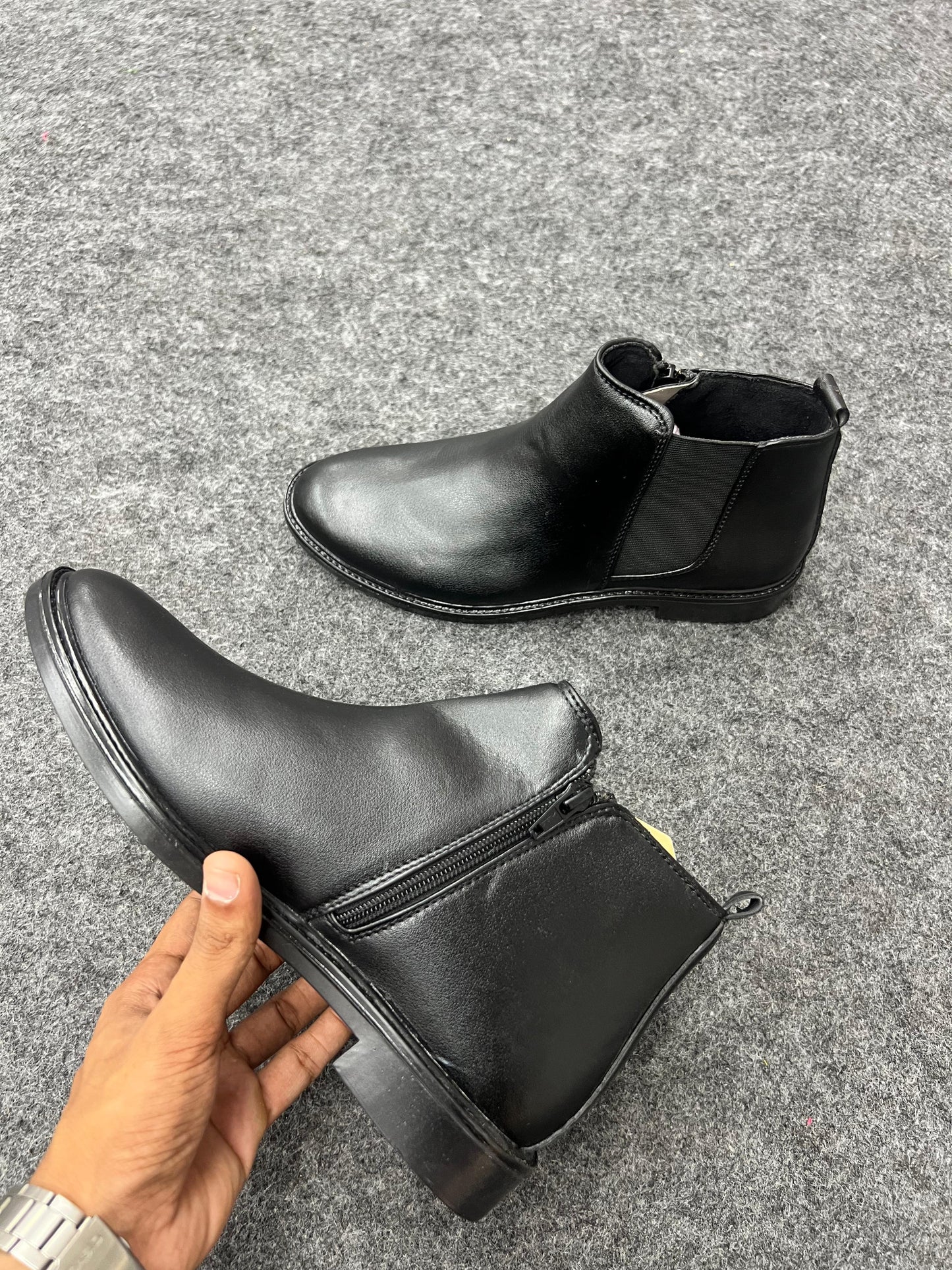 FUEL Black Chelsea Boots