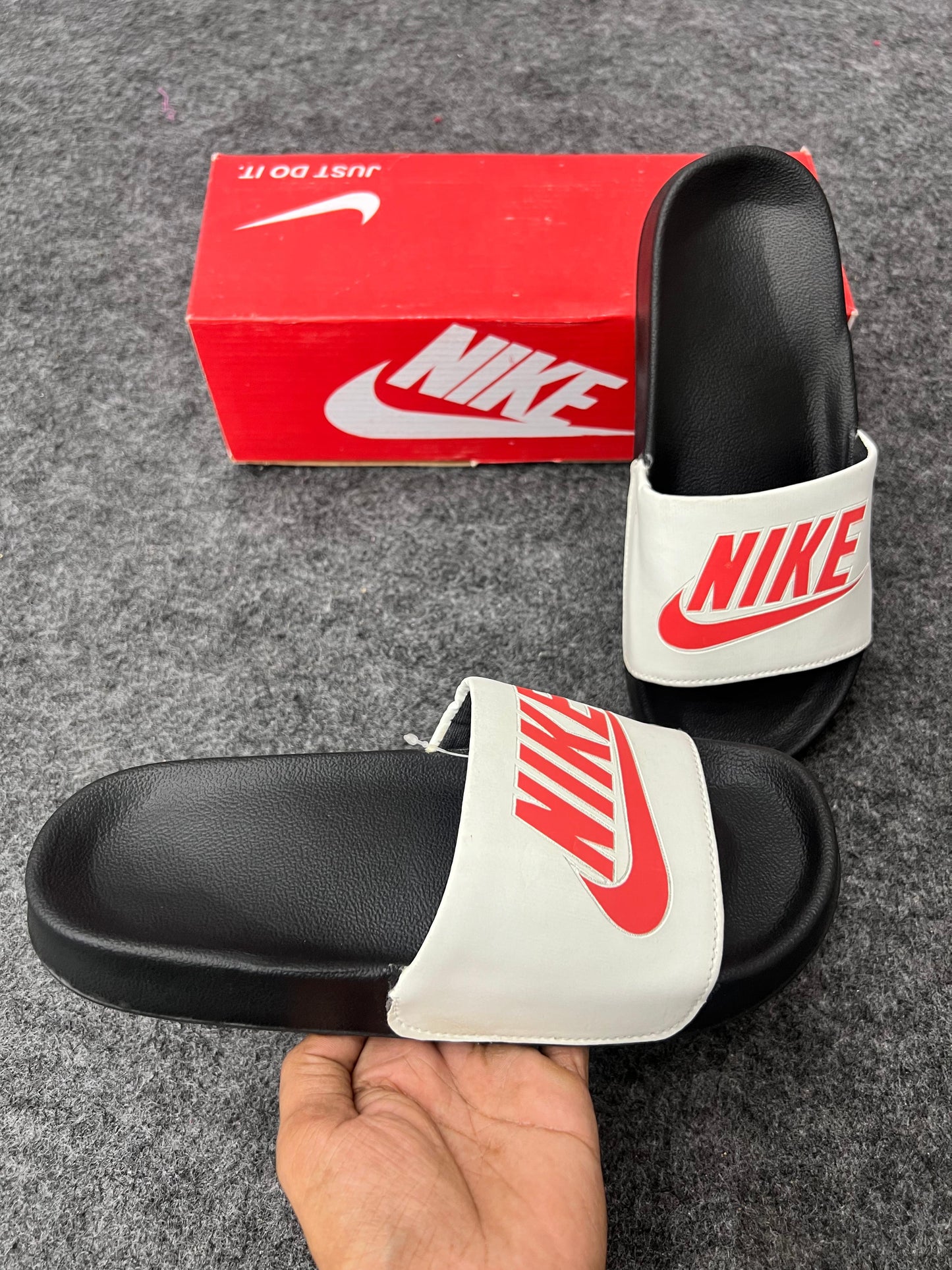 Nike Black Slides