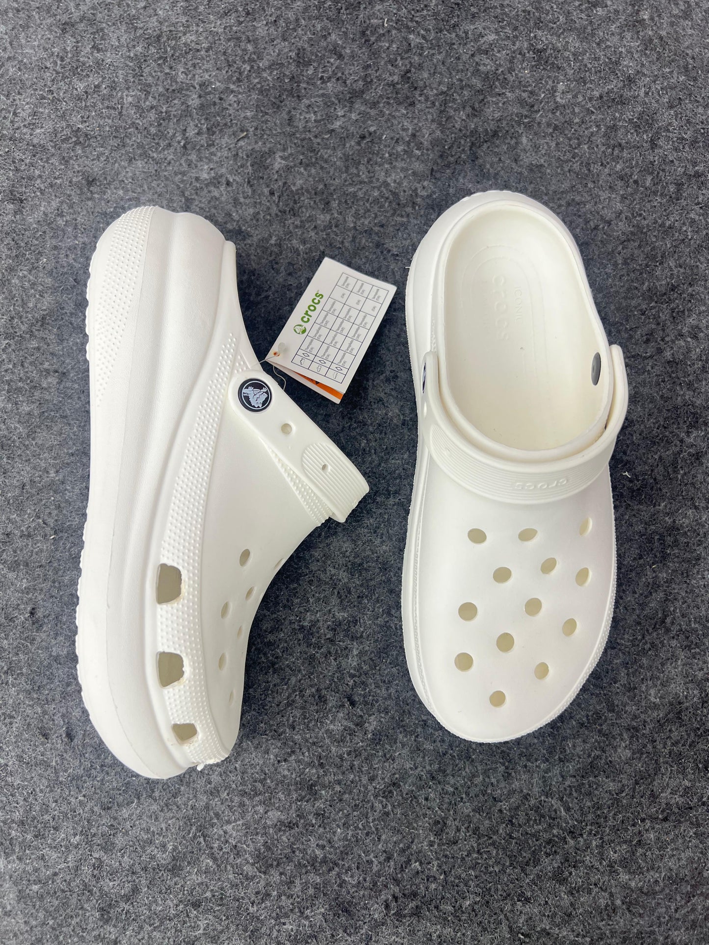 Classic White Crocs-Inspired Clogs