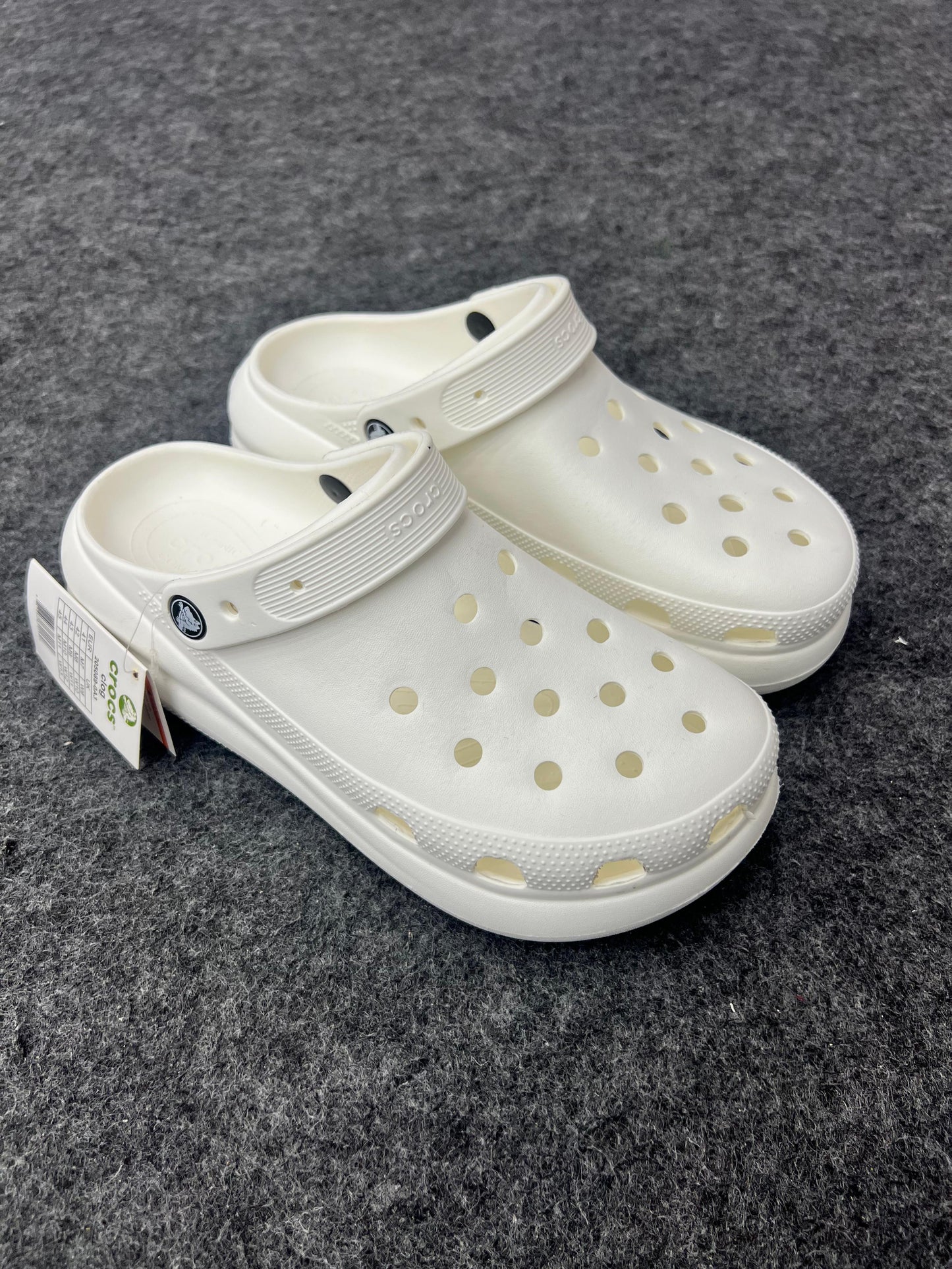 Classic White Crocs-Inspired Clogs