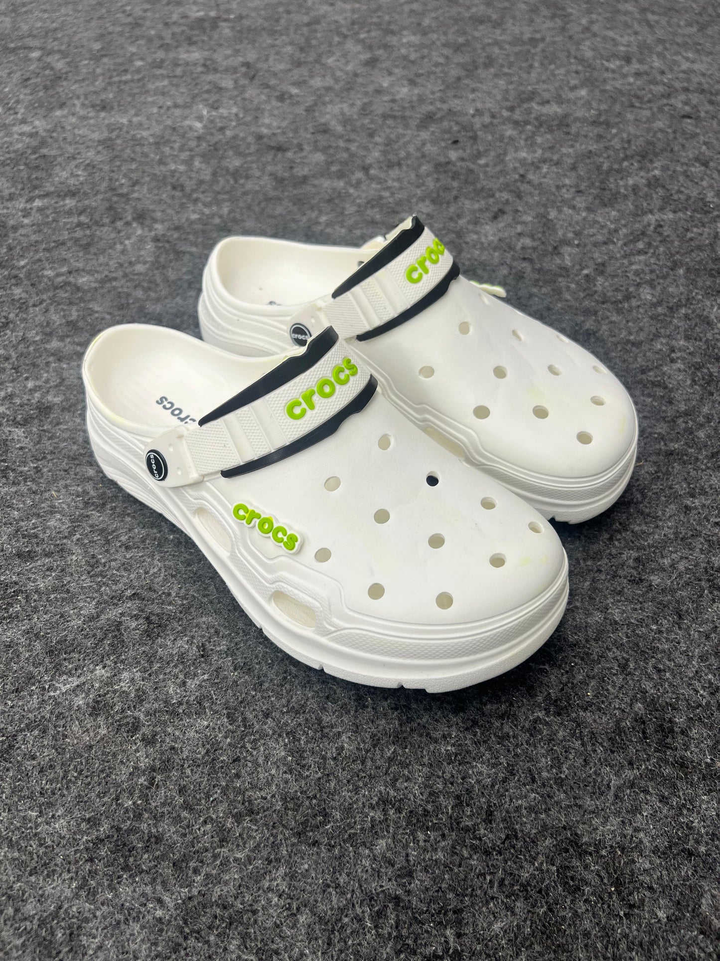 White Crocs Clogs