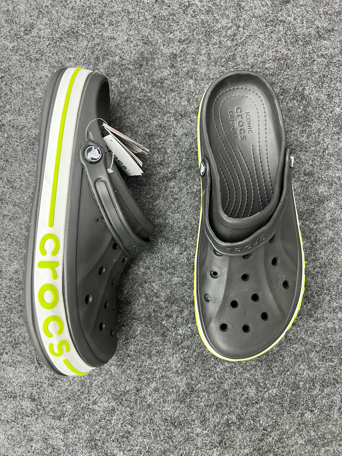 CLASSIC GREY CROCS CLOGS