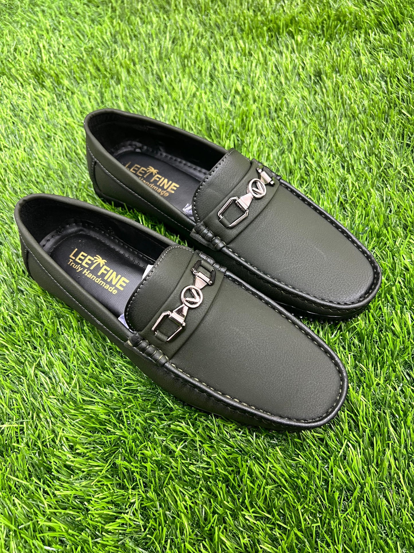 CLASSIC GREEN LOAFERS