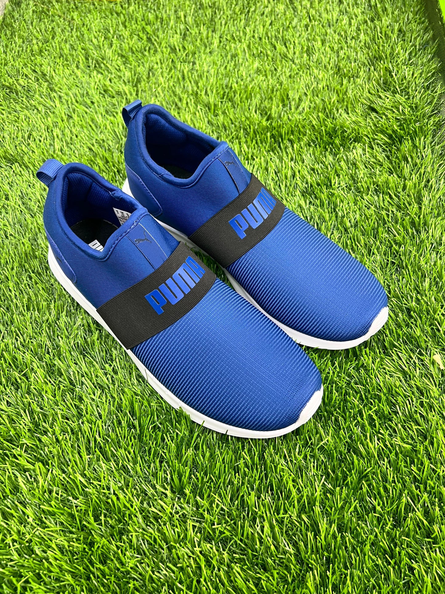 PUMA Blue Slip-On Sneakers