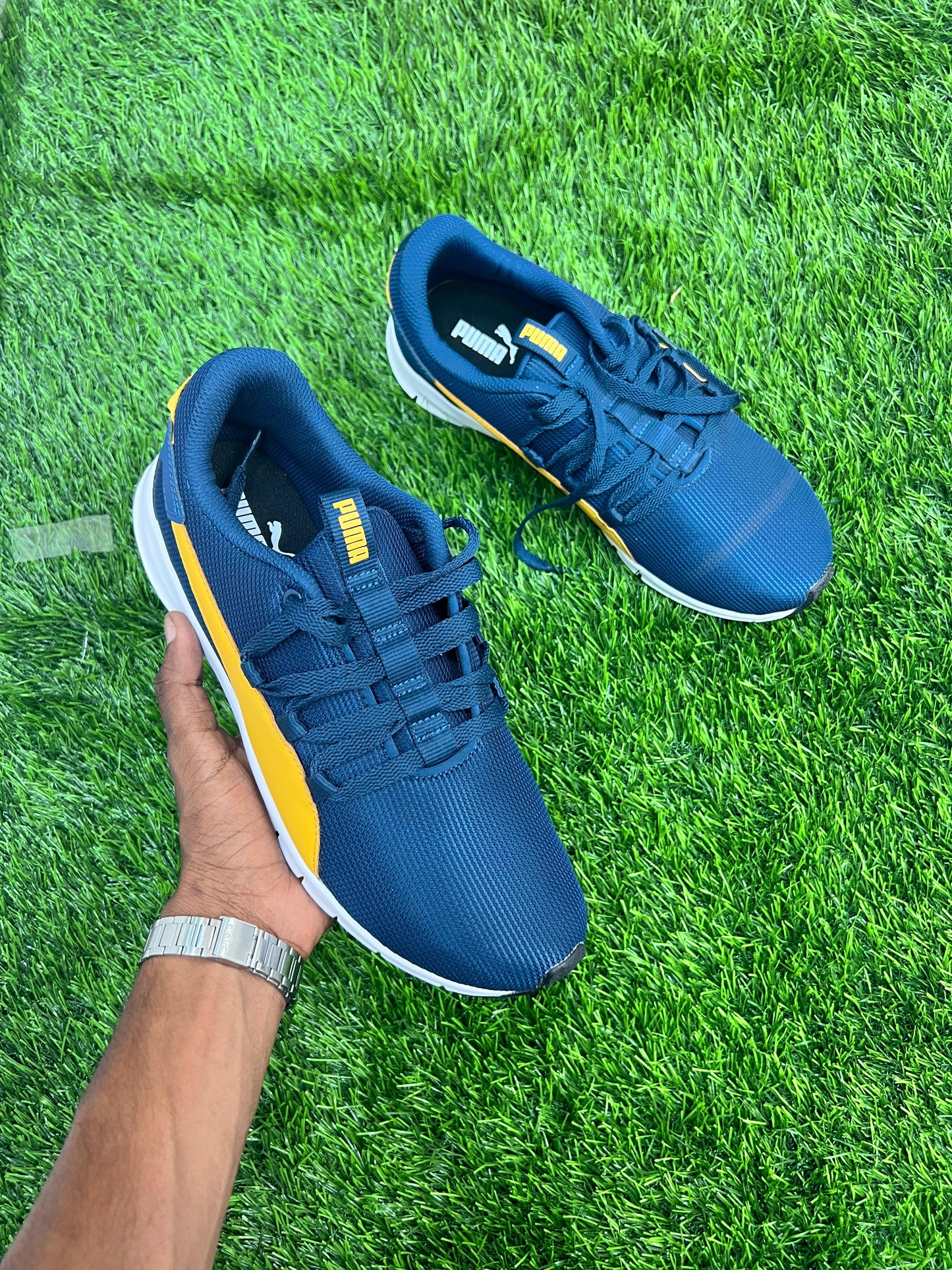 PUMA Navy Blue Running Sneakers