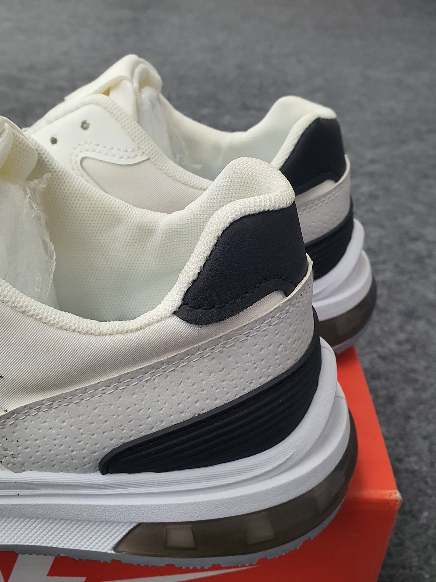 Cream & Black Sneakers