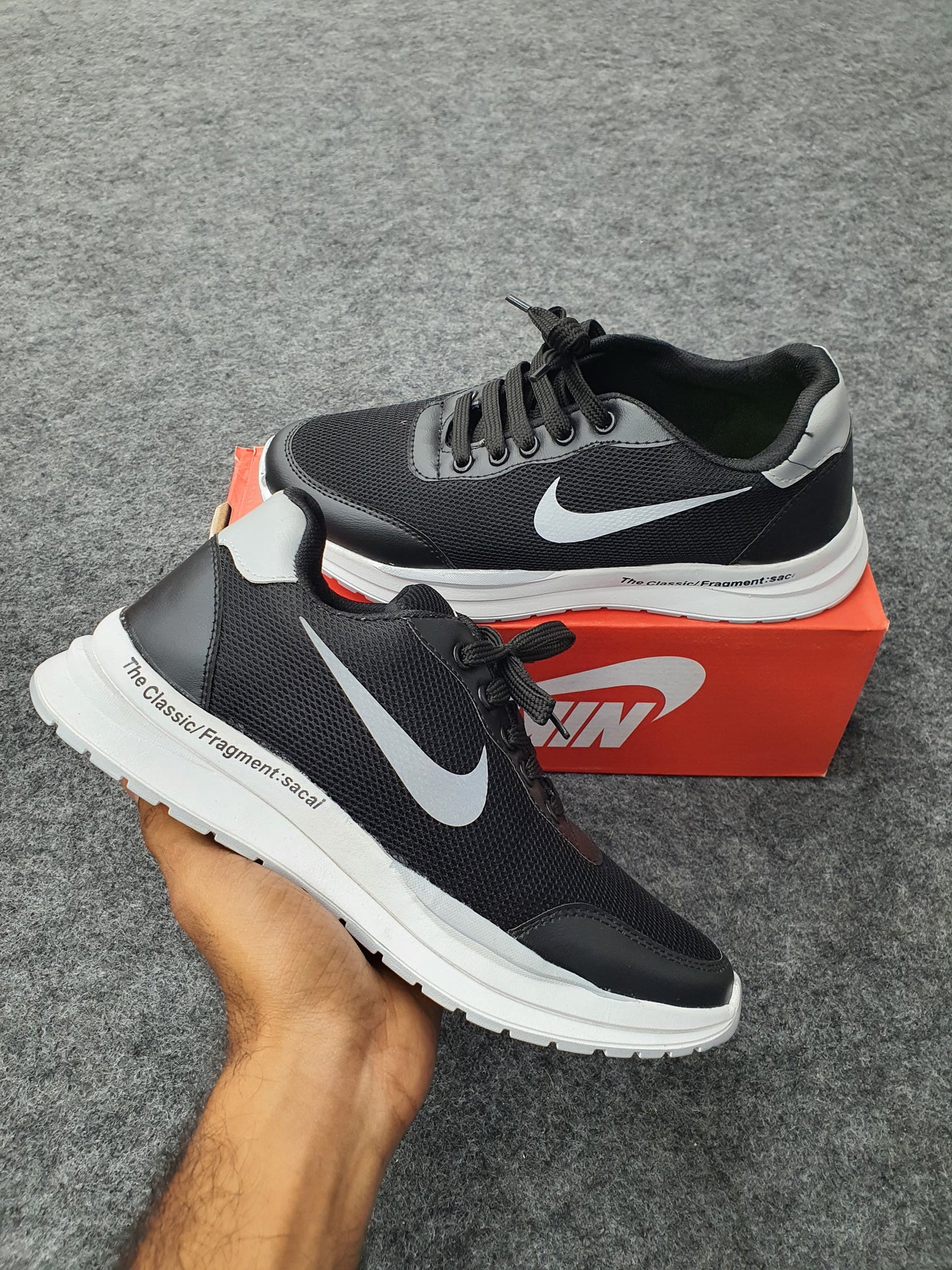 Classic Fragment-Inspired Sneakers