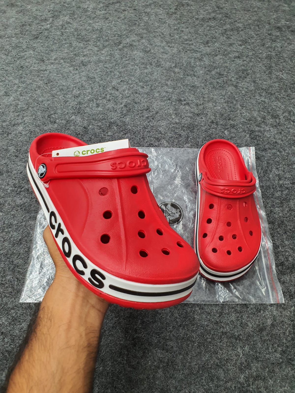 Red | Bayband Clogs