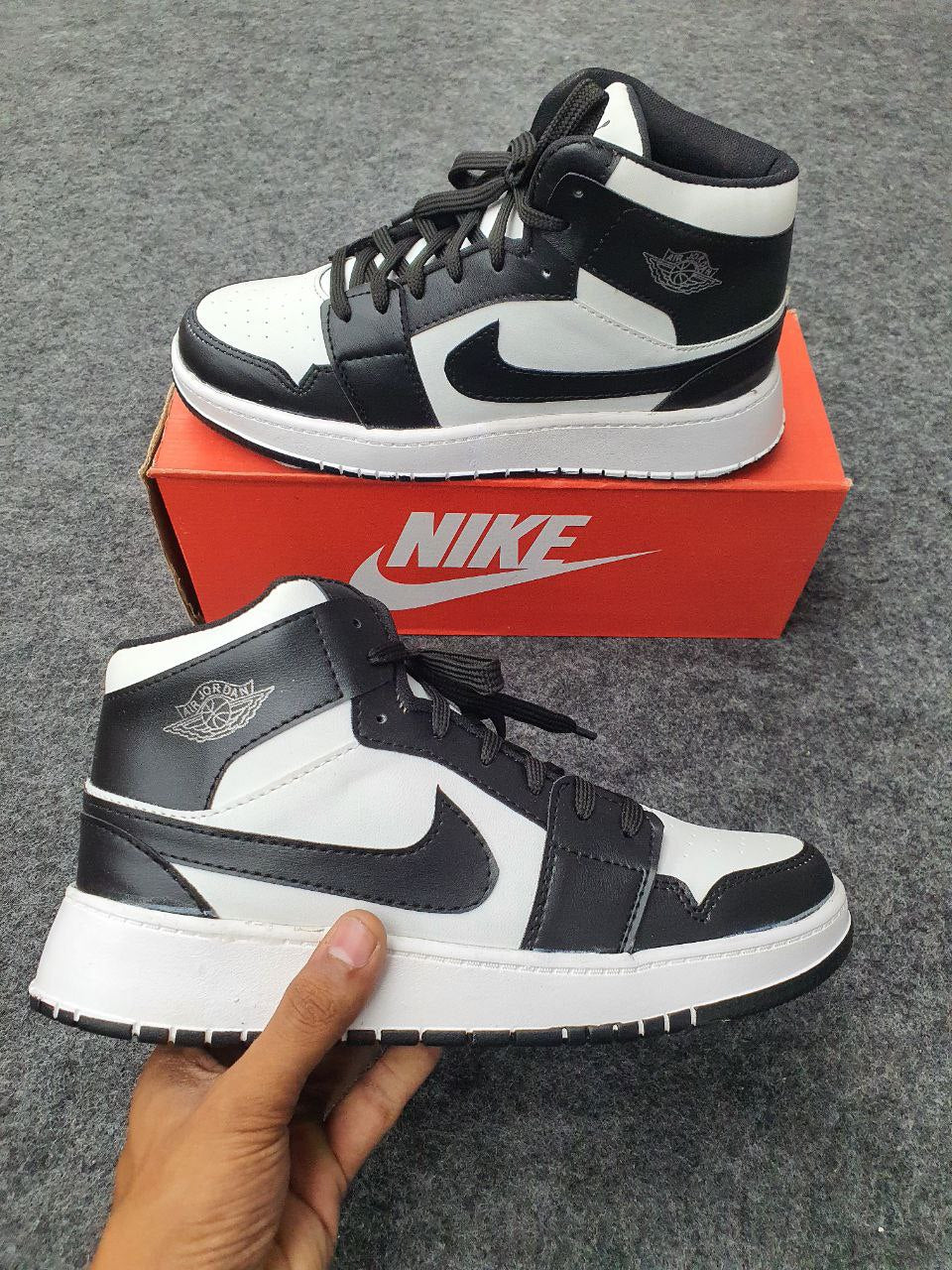 Black | Ankle Jordan Shoe