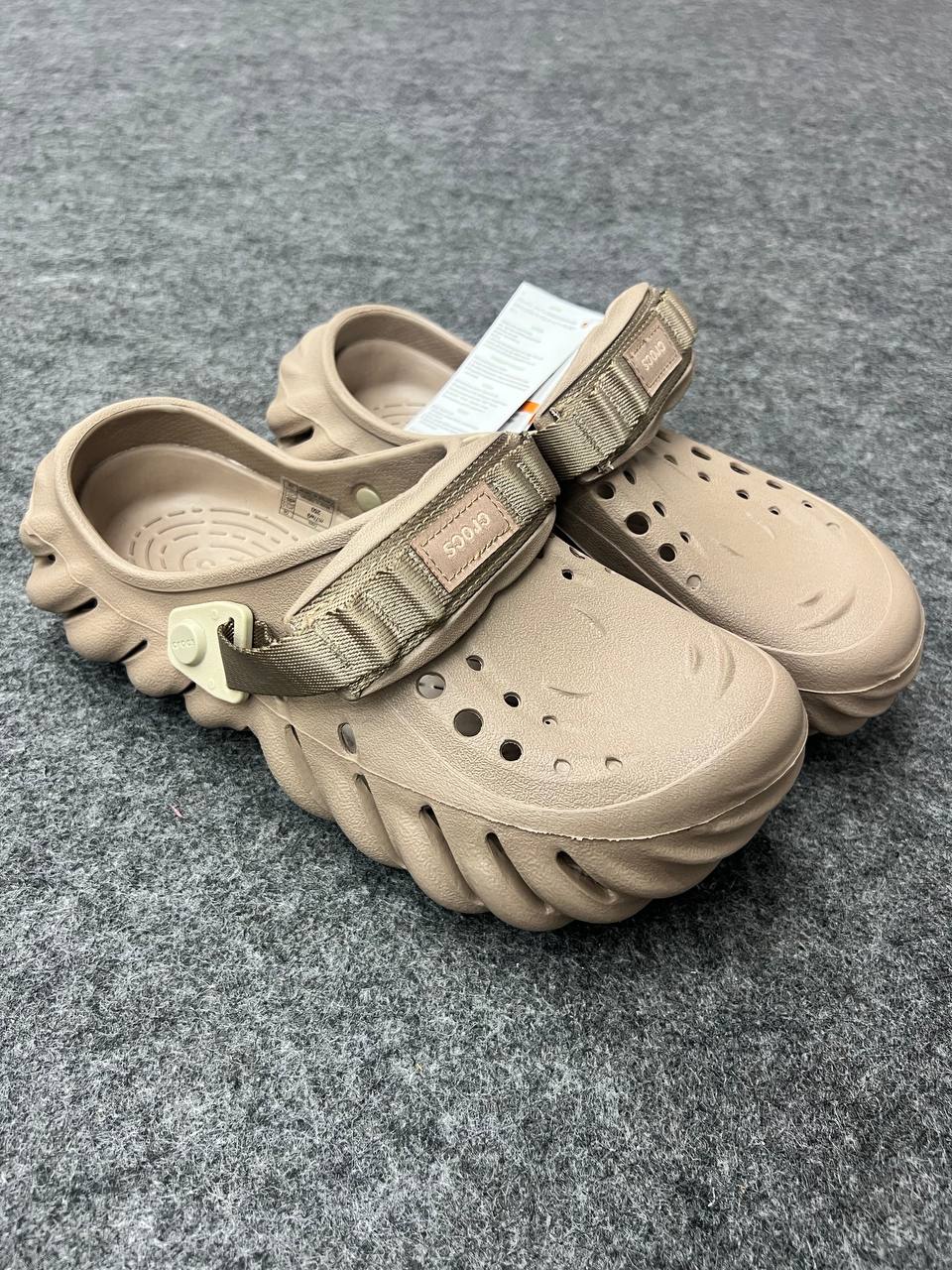Brown Crocs Pollex Clogs