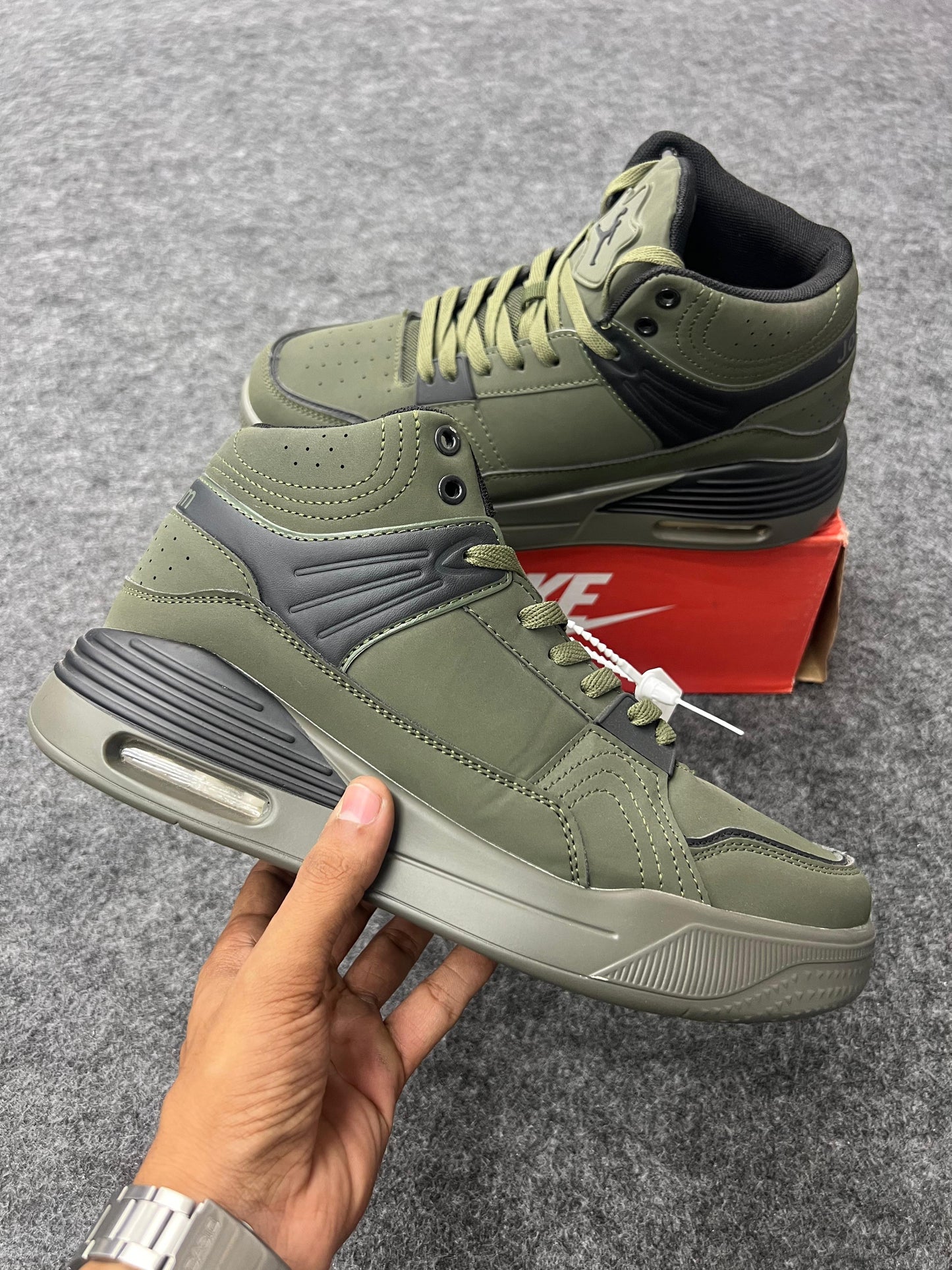 Street Xtreme Sneakers – Olive Green