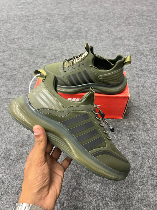 Urban Combat Sneakers – Olive Green