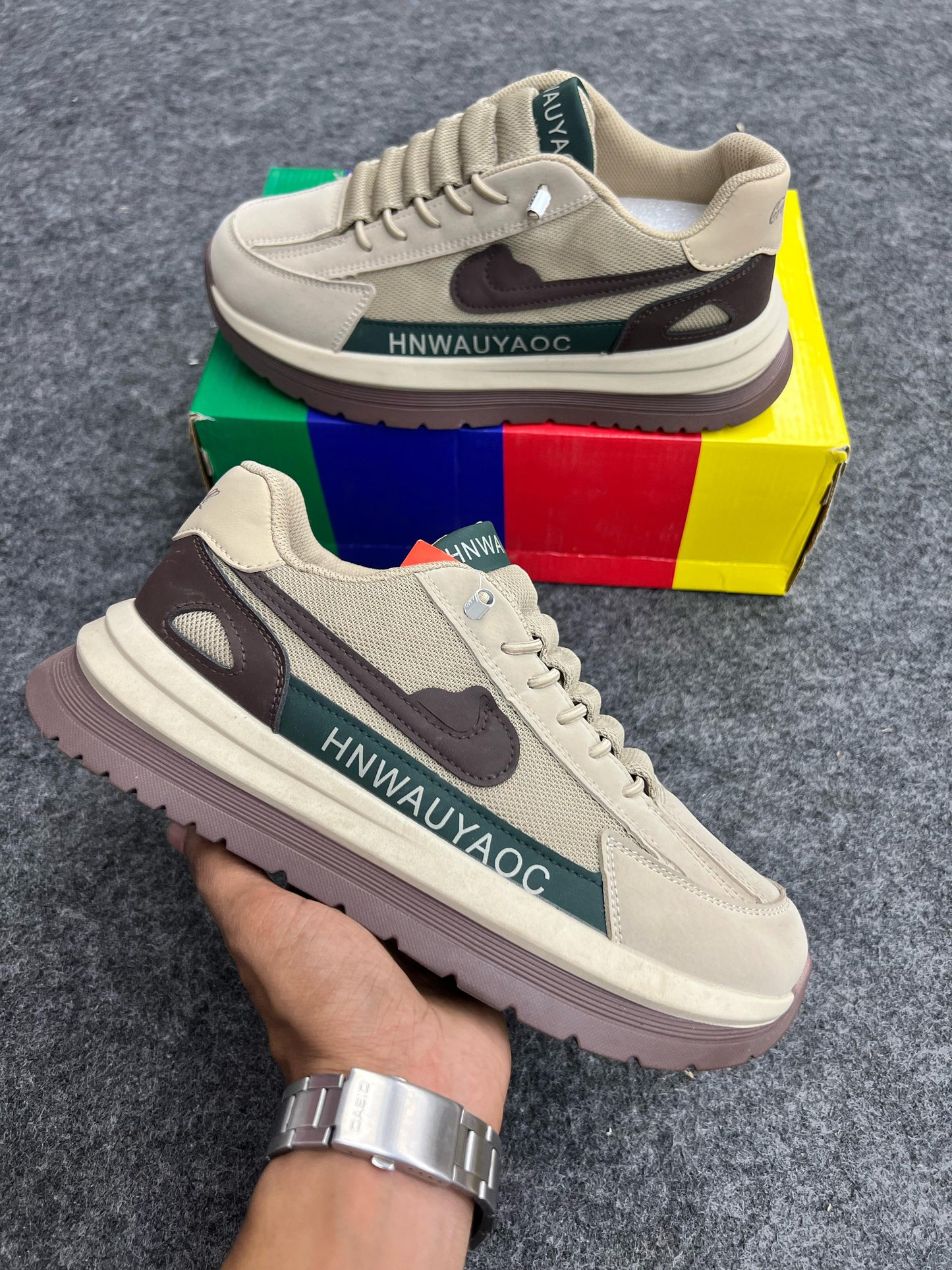 HNWAUYAOC Retro Sneakers