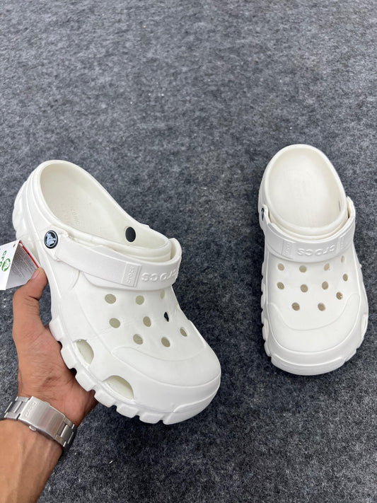 Classic Heavy-Duty White Crocs | Off Road Crocs