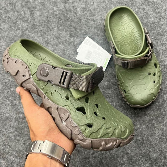 All-Terrain Army Green Crocs
