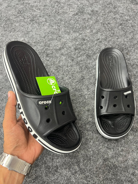 Crocs Black Slides