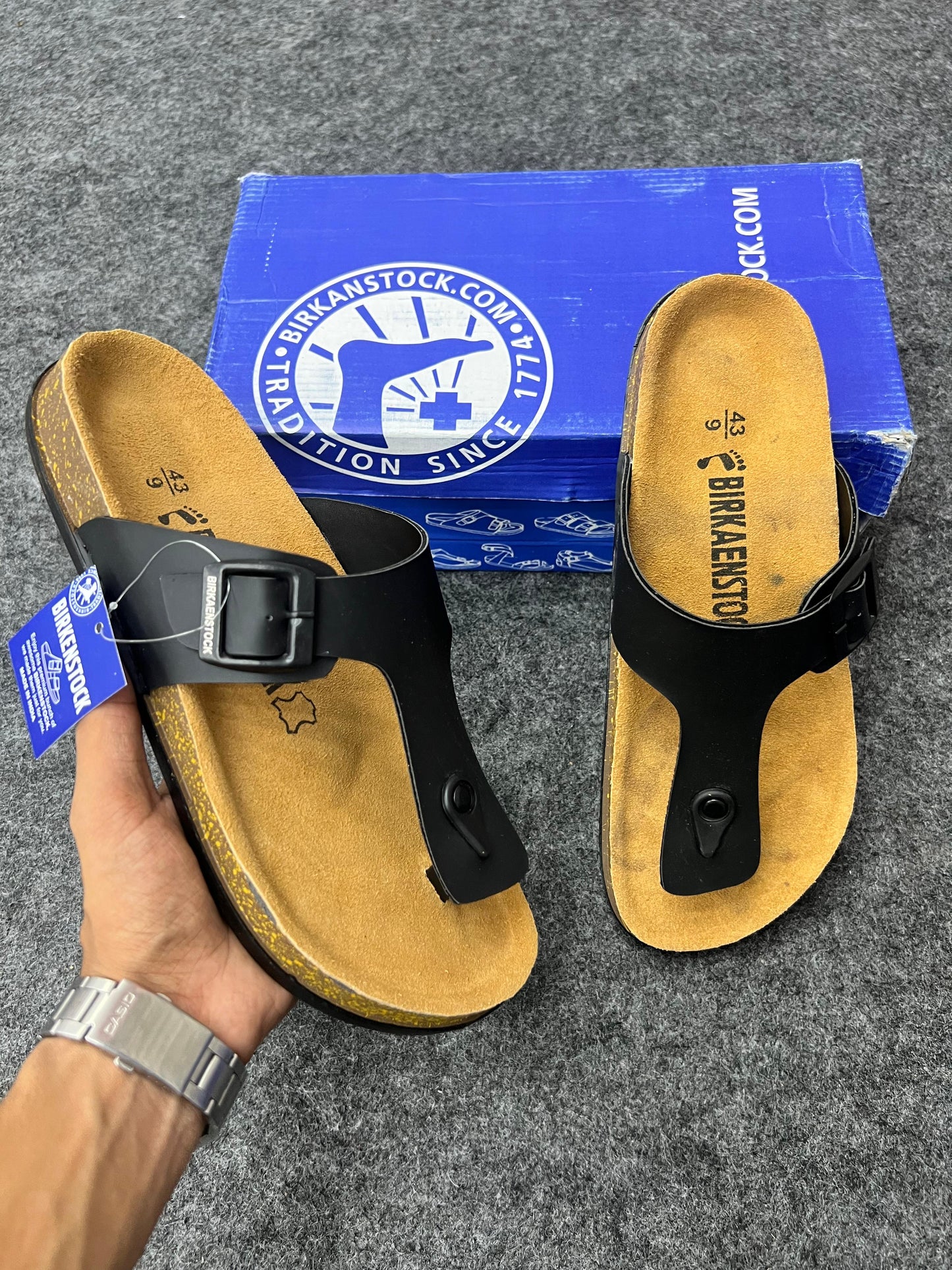 Birkenstock Comfort Sandals – Black