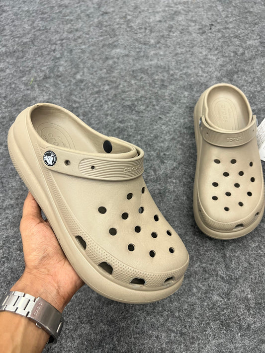 Classic Beige Comfort Clogs