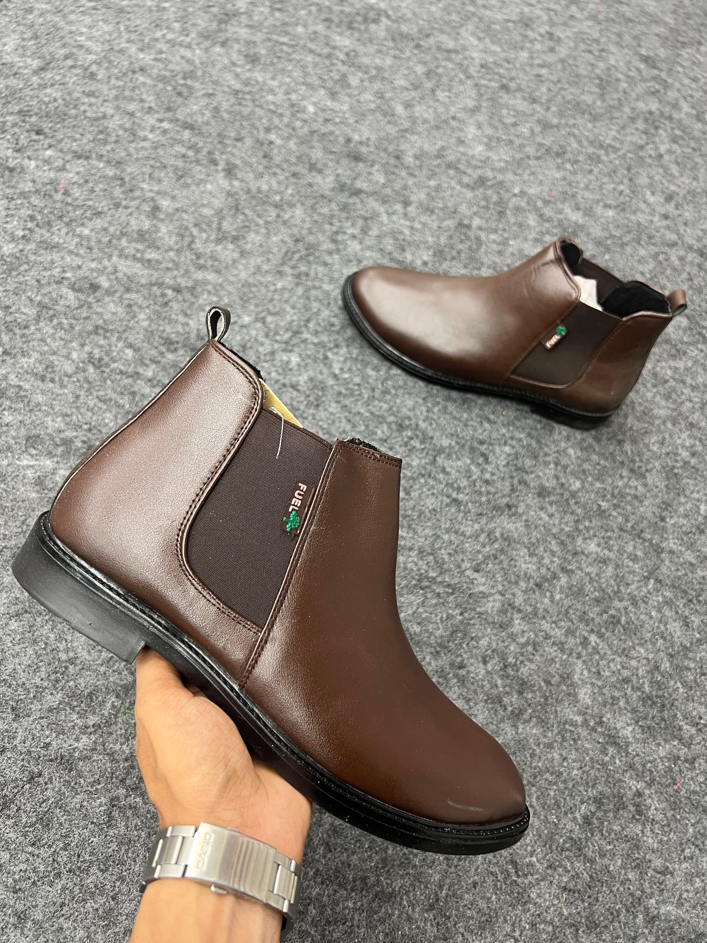 FUEL Brown Chelsea Boots