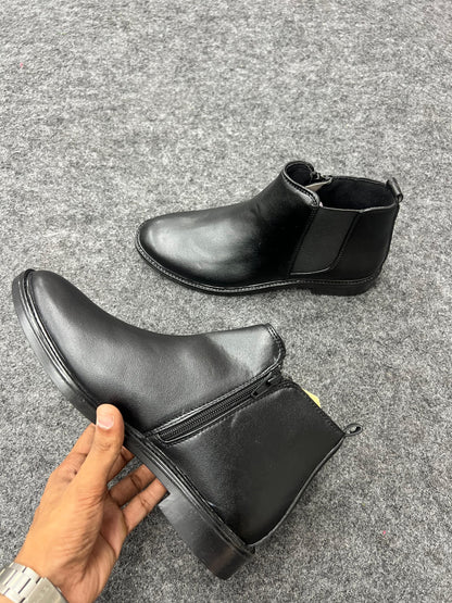 FUEL Black Chelsea Boots