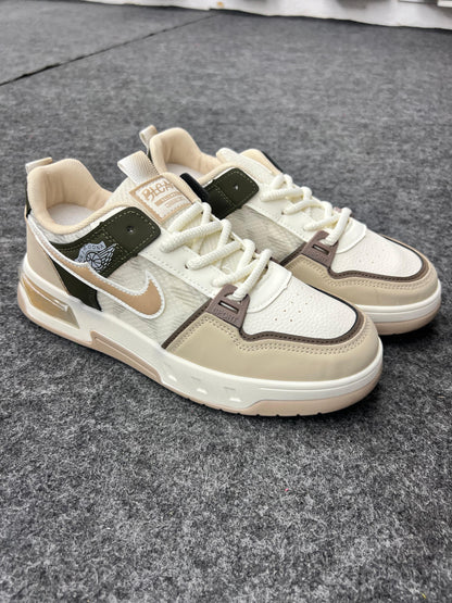 Urban Cream-Olive Sneakers