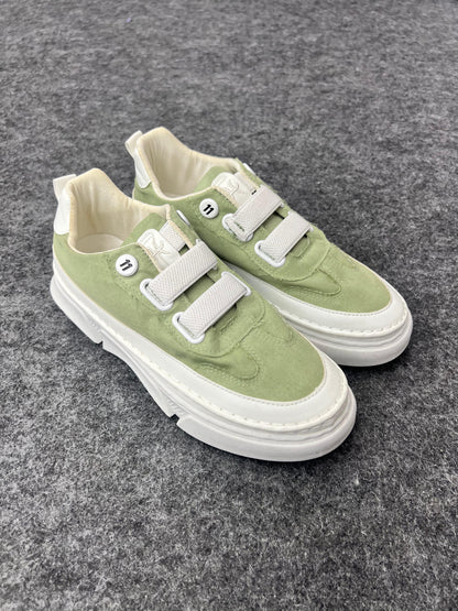 pastel green sneaker