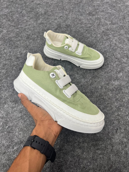 pastel green sneaker