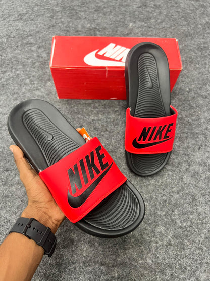 Bold and sporty Nike slides