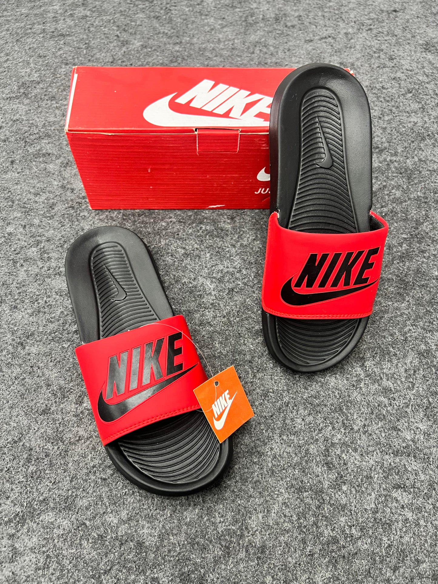Bold and sporty Nike slides