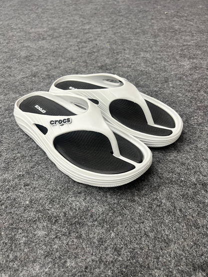 White Crocs Flip-Flop