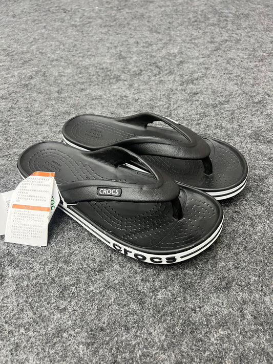 BLACK CROCS FLIP - FLOPS
