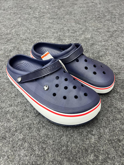 NAVY BLUE CROCS CLOGS