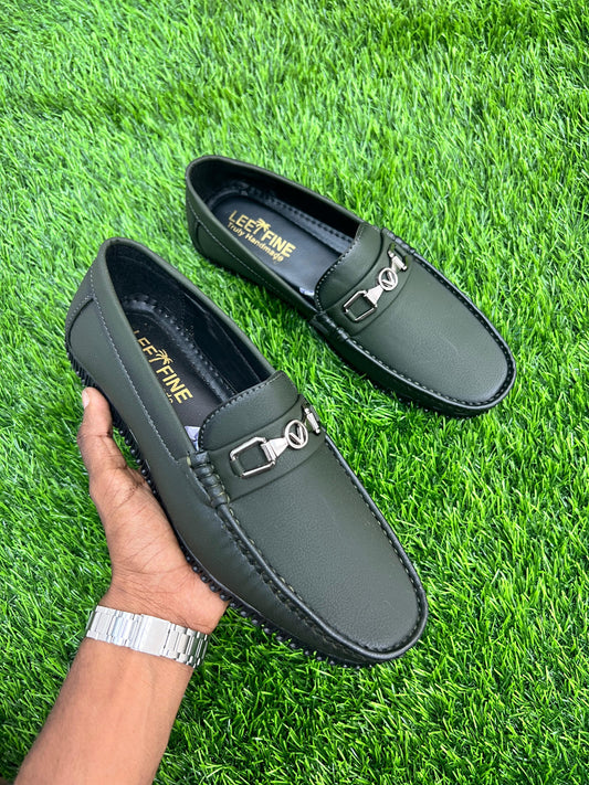 CLASSIC GREEN LOAFERS