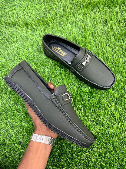 CLASSIC GREEN LOAFERS