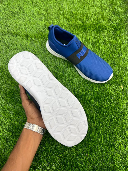 PUMA Blue Slip-On Sneakers