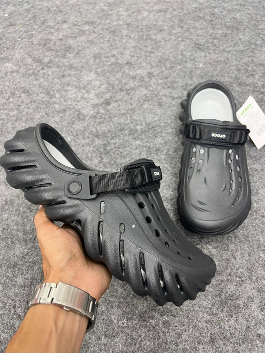 BLACK WAVE DESGIN ECHO CROCS