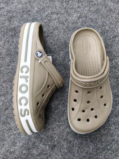 BEIGE CROCS
